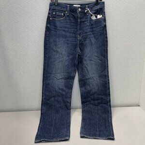 Pistola Women's Cassie Super High Rise Straight Jeans Blue Size 28